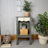 Rustic Side Console Table / Plant Stand
