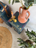 Colourful Vintage Industrial Apothecary Style Pair of Side Drawers