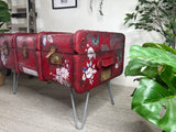 Vintage Trunk Suitcase Coffee Table